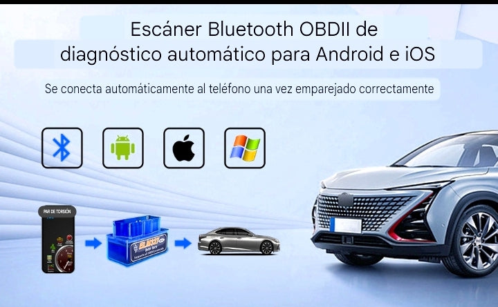 Escaner ELM327 Bluetooth Encuentra Fallas de tu Carro ✨ Diagnóstico OBD2