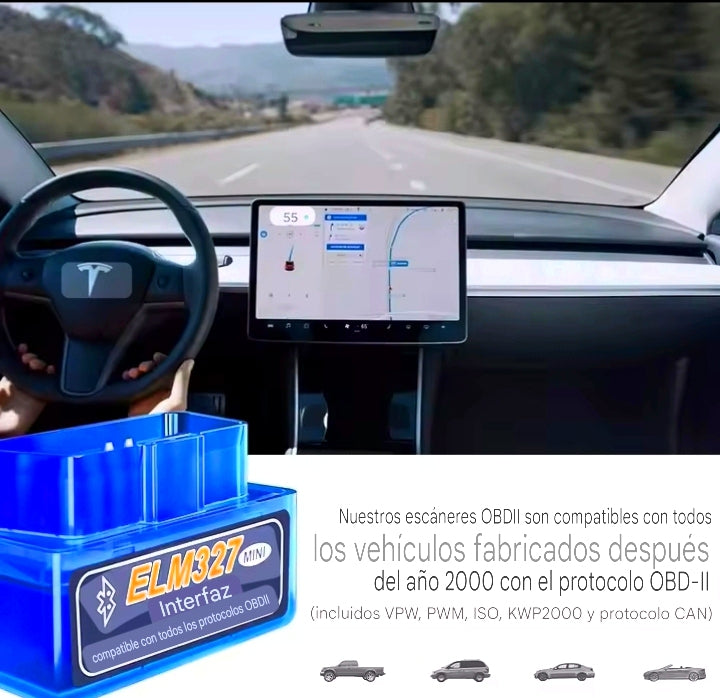 Escaner ELM327 Bluetooth Encuentra Fallas de tu Carro ✨ Diagnóstico OBD2