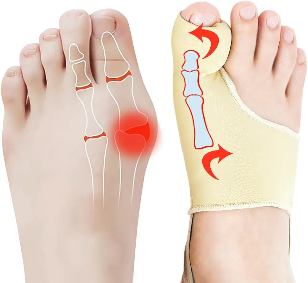 👋 ¡Di Adiós al Dolor de Pies y Hola a la Comodidad Total! Con Los Correctores Calcetines Pro.